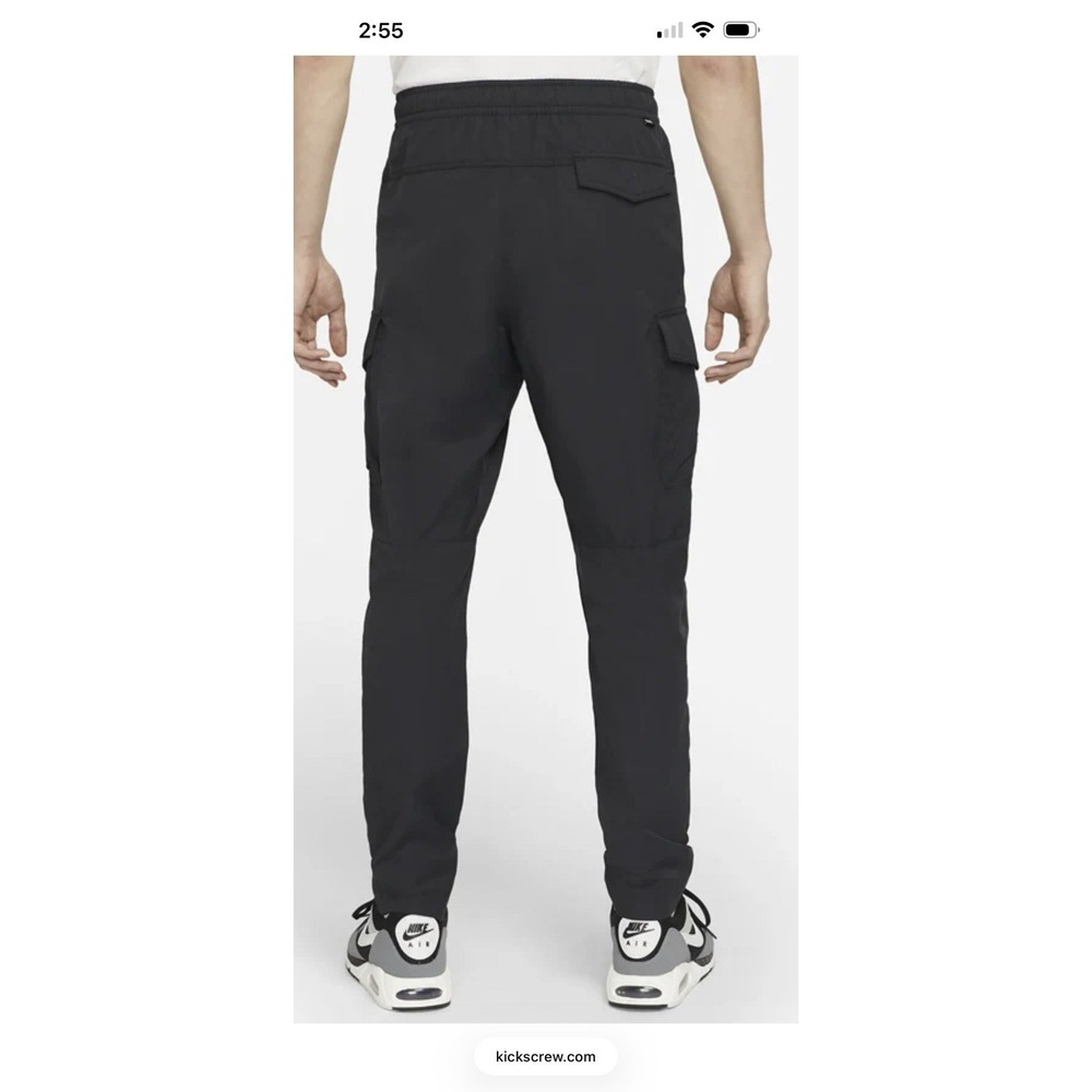 Nike Sportswear Utility Cargo Pants Joggers Mens Sz XL (Waist 34-36") Black - Picture 12 of 12